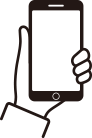 携帯のイラスト